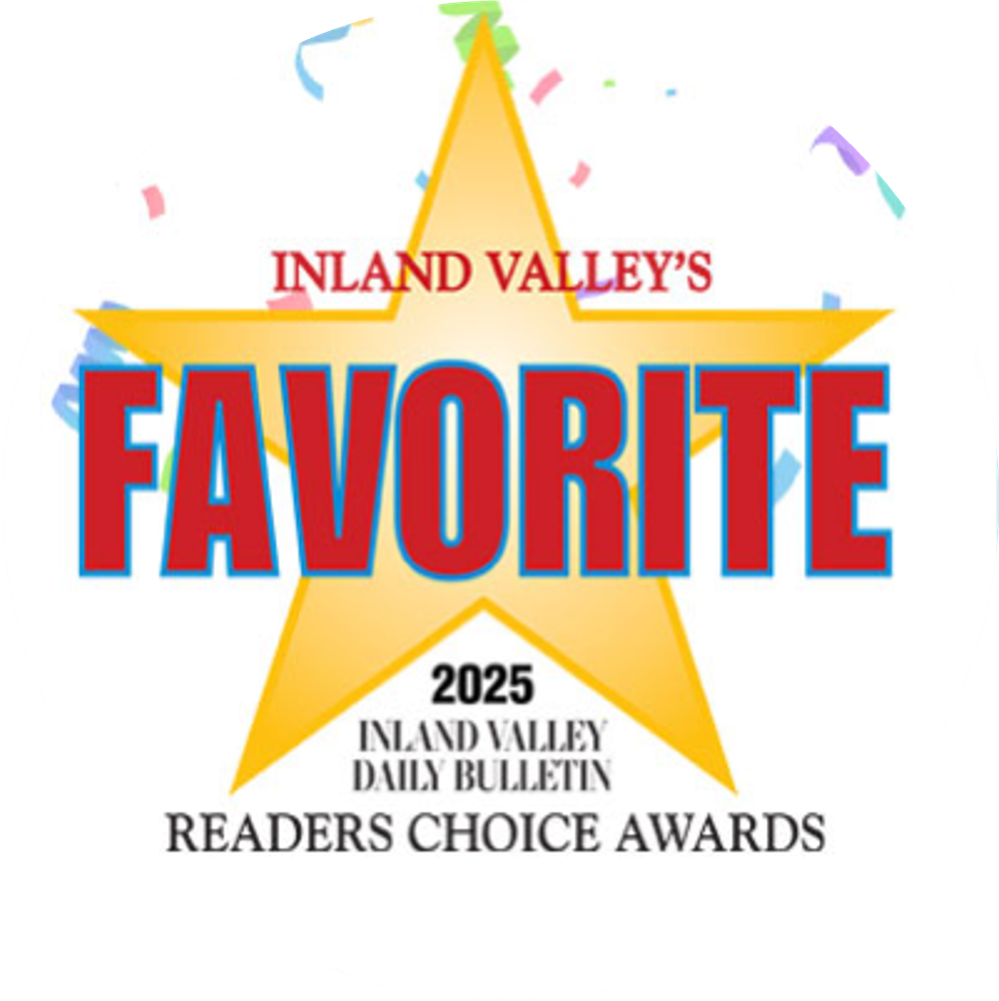  Star Award from Inland Valley's Reader's Choice Awards